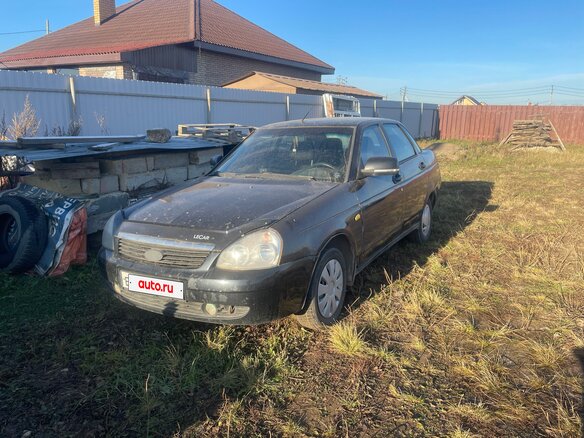 2008 Lada (ВАЗ) Priora I, чёрный, 140000 рублей - вид 17