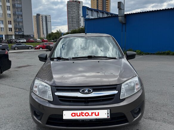 2017 Lada (ВАЗ) Granta I, бежевый, 465000 рублей