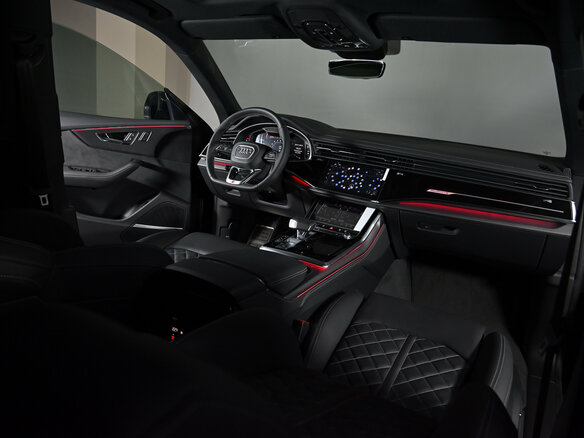 2024 Audi SQ8 I (4M) Рестайлинг, чёрный - вид 8