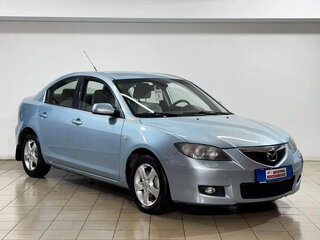 2008 Mazda 3 I (BK) Рестайлинг, серебристый, 449000 рублей, вид 1