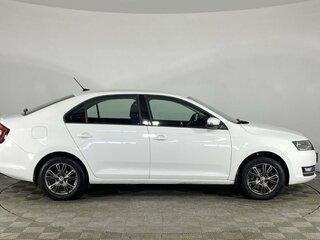 2018 Skoda Rapid I Рестайлинг, белый, 1195000 рублей, вид 4