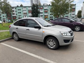 2014 Lada (ВАЗ) Granta I, серебристый, 400000 рублей, вид 3