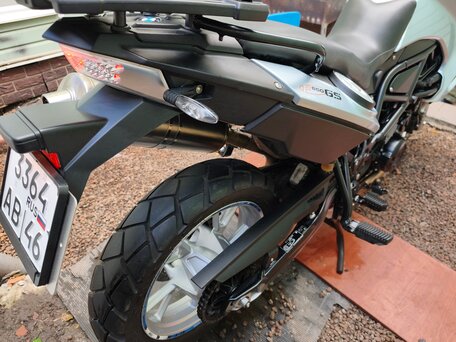 2009 BMW F 650 GS, серебристый, 549000 рублей, вид 3