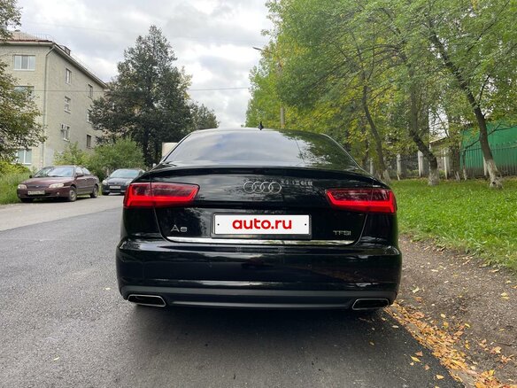 2015 Audi A6 IV (C7) Рестайлинг, чёрный, 1999999 рублей - вид 6