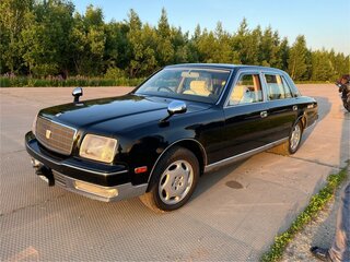 1999 Toyota Century 4-speed II (G50), чёрный, 940000 рублей, вид 1