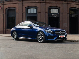 2017 Mercedes-Benz C-Класс 180 IV (W205), синий, 1990000 рублей, вид 5