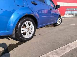 2010 Chevrolet Aveo I Рестайлинг, синий, 375000 рублей, вид 3