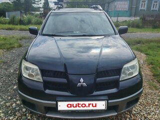 2007 Mitsubishi Outlander I, чёрный, 579000 рублей, вид 1