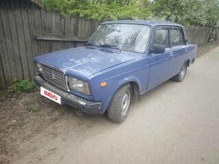 2006 Lada (ВАЗ) 2107, синий, 180000 рублей, вид 4