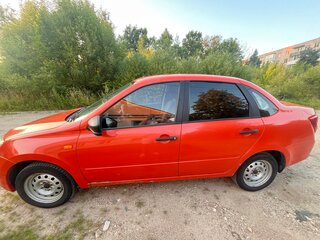 2013 Lada (ВАЗ) Granta I, оранжевый, 370000 рублей, вид 4