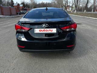 2015 Hyundai Elantra V (MD) Рестайлинг, чёрный, 1150000 рублей, вид 3