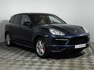 2011 Porsche Cayenne Turbo II (958), синий, 2130000 рублей, вид 3