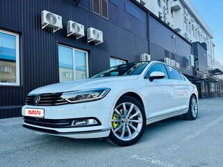 2017 Volkswagen Passat B8, белый, 1960000 рублей, вид 2