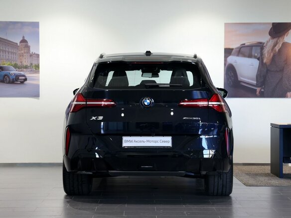 2026 BMW X3 Long 30L xDrive IV (G45/G48), чёрный, 6930000 рублей - вид 5