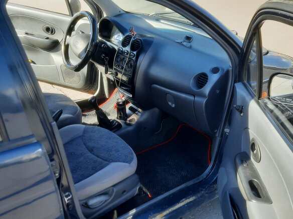 2009 Daewoo Matiz I Рестайлинг, синий, 180000 рублей - вид 6