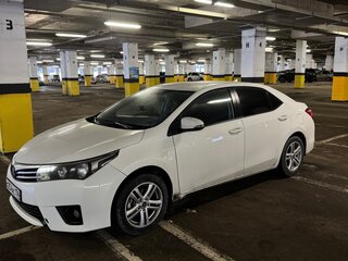 2013 Toyota Corolla XI (E160, E170, E180), белый, 856000 рублей, вид 1