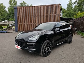 2015 Porsche Cayenne Diesel II Рестайлинг (958), чёрный, 3550000 рублей, вид 1