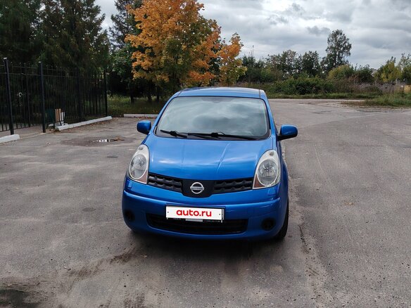 2008 Nissan Note I, синий, 630000 рублей