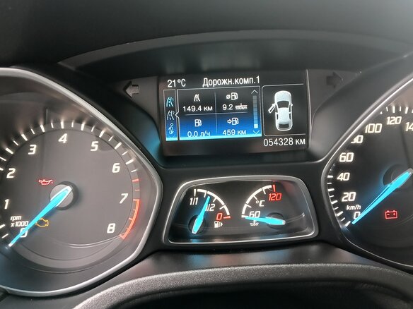2018 Ford Focus III Рестайлинг, серый, 1420000 рублей - вид 6