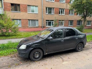 2010 Renault Logan I Рестайлинг, чёрный, 120000 рублей, вид 5