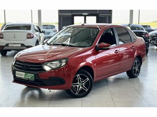 2022 Lada (ВАЗ) Granta I Рестайлинг, красный, 779000 рублей, вид 2