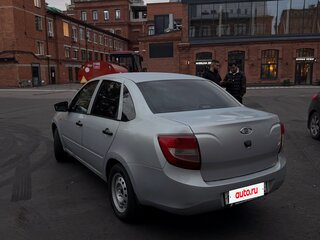 2013 Lada (ВАЗ) Granta I, серебристый, 450000 рублей, вид 4