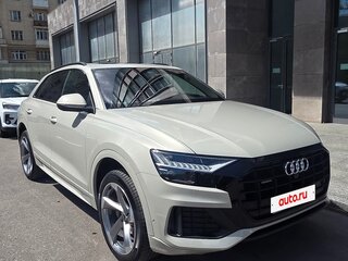 2021 Audi Q8 45 TDI I (4M), бежевый, 8600000 рублей, вид 1