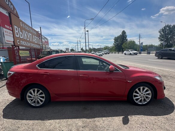 2011 Mazda 6 II (GH) Рестайлинг, красный, 985000 рублей - вид 7