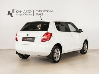 2014 Skoda Fabia II Рестайлинг, белый, 745954 рублей, вид 3