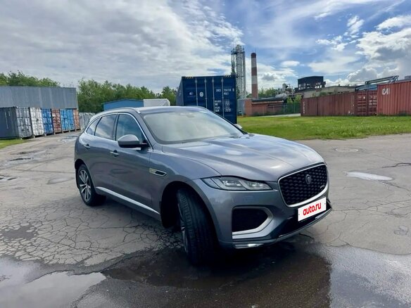 2021 Jaguar F-Pace I Рестайлинг, серый, 3290000 рублей - вид 5