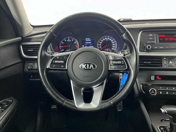2018 Kia Optima IV Рестайлинг, синий, 1486000 рублей - вид 14