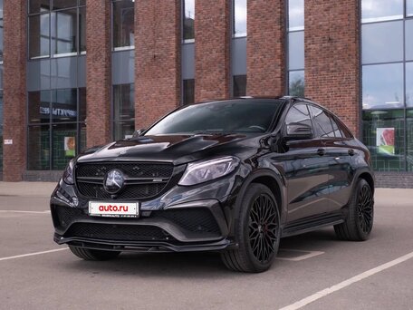 2016 Mercedes-Benz GLE Coupe AMG 63 AMG S I (C292), чёрный, 6000000 рублей, вид 2