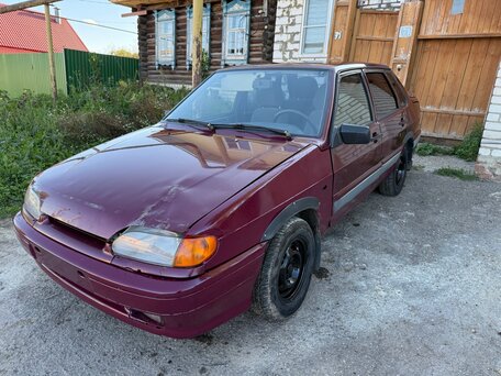 2005 Lada (ВАЗ) 2115, красный, вид 1