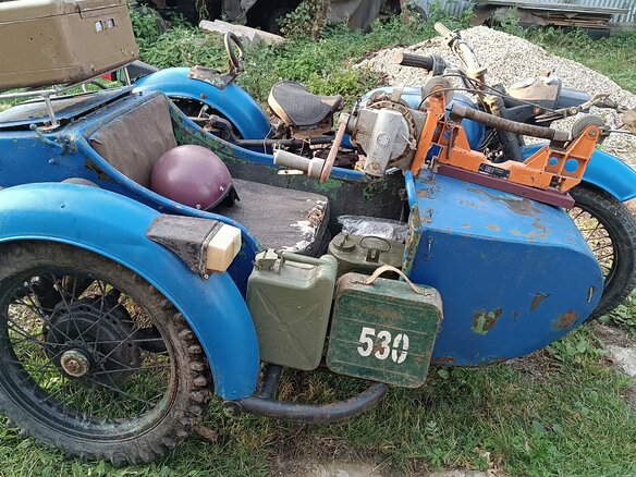 1990 Днепр MT-16, синий, 55000 рублей - вид 5
