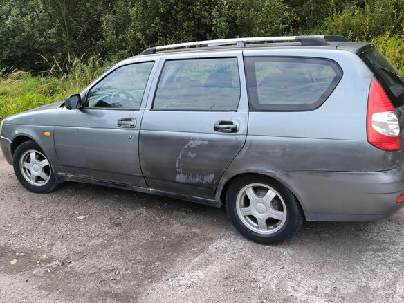 2010 Lada (ВАЗ) Priora I, серый, 190000 рублей - вид 5