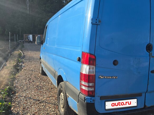 2007 Mercedes-Benz Sprinter, голубой, 850000 рублей - вид 4