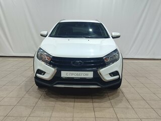 2019 Lada (ВАЗ) Vesta SW Cross I, белый, 990000 рублей, вид 1