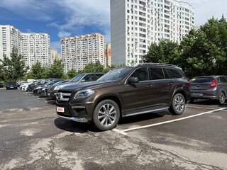 2014 Mercedes-Benz GL-Класс 400 II (X166), коричневый, 3450000 рублей, вид 2
