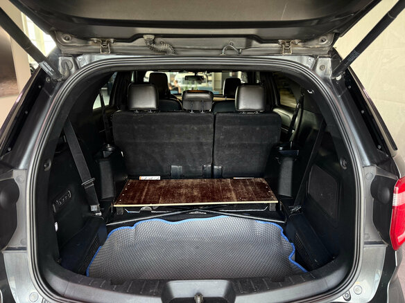 2018 Ford Explorer V Рестайлинг 2, серый, 2900000 рублей - вид 17