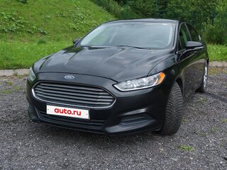 2013 Ford Fusion (North America) II, чёрный, 1070000 рублей, вид 1