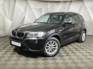 2013 BMW X3 20i xDrive II (F25), чёрный, 1795000 рублей, вид 1