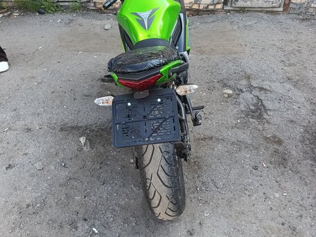 2014 Kawasaki Ninja 400, зелёный, 430000 рублей, вид 2