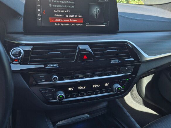 2018 BMW 5 серии 530d xDrive VII (G30/G31/G38), чёрный - вид 6