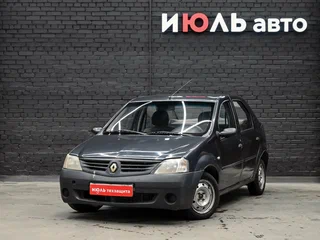2008 Renault Logan I, чёрный, 260000 рублей, вид 1