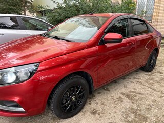2016 Lada (ВАЗ) Vesta I, красный, 550000 рублей, вид 5