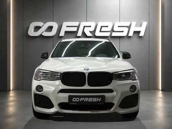 2017 BMW X3 20i xDrive II (F25) Рестайлинг, белый, 2750000 рублей - вид 2