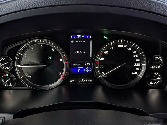 2018 Lexus LX 570 III Рестайлинг 2, чёрный - вид 16