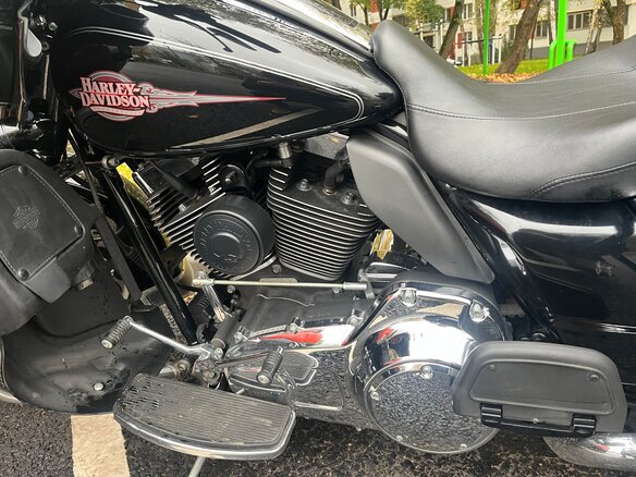 2009 Harley-Davidson Electra Glide, чёрный, 760000 рублей - вид 10
