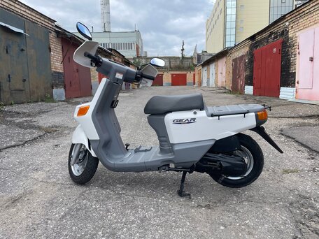 2002 Yamaha Gear, белый, 89000 рублей, вид 3