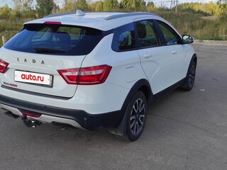 2020 Lada (ВАЗ) Vesta SW Cross I, белый, 1100000 рублей, вид 4